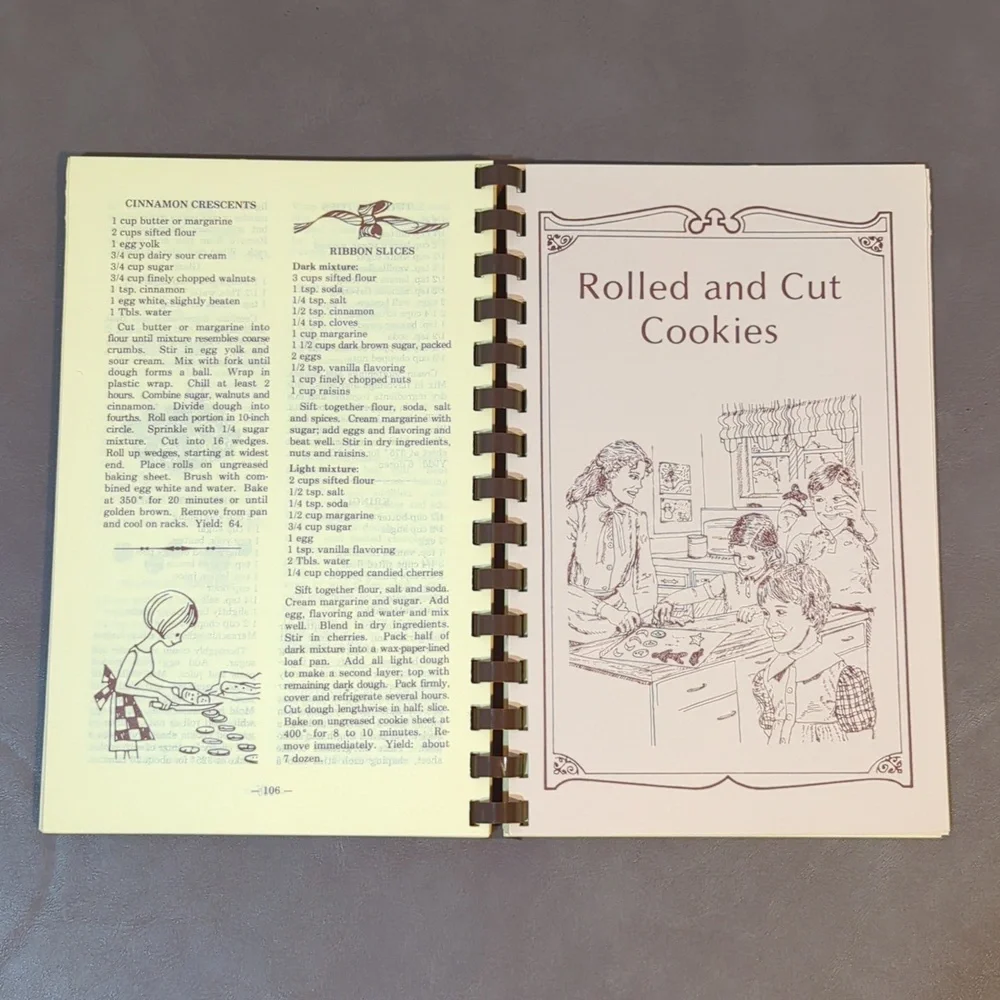 KMA Cookie Festival Cookbook Spiral 1983 KMA Radio Shenandoah Iowa Billie Oakley